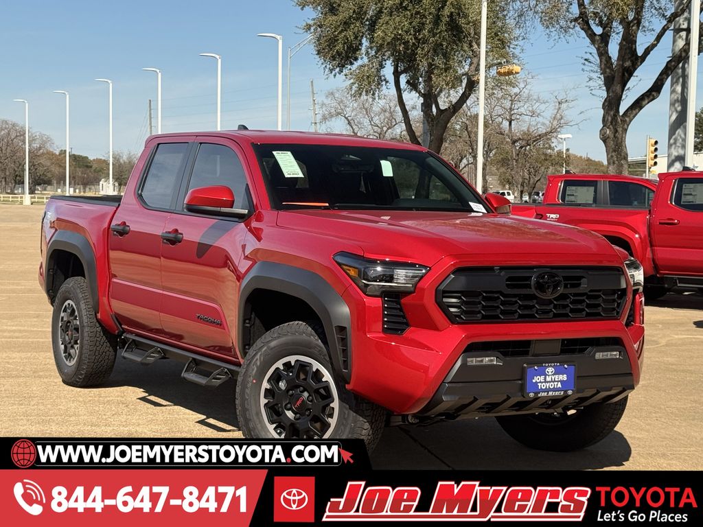New 2026 Supersonic Red Toyota TRD Off Road image 2