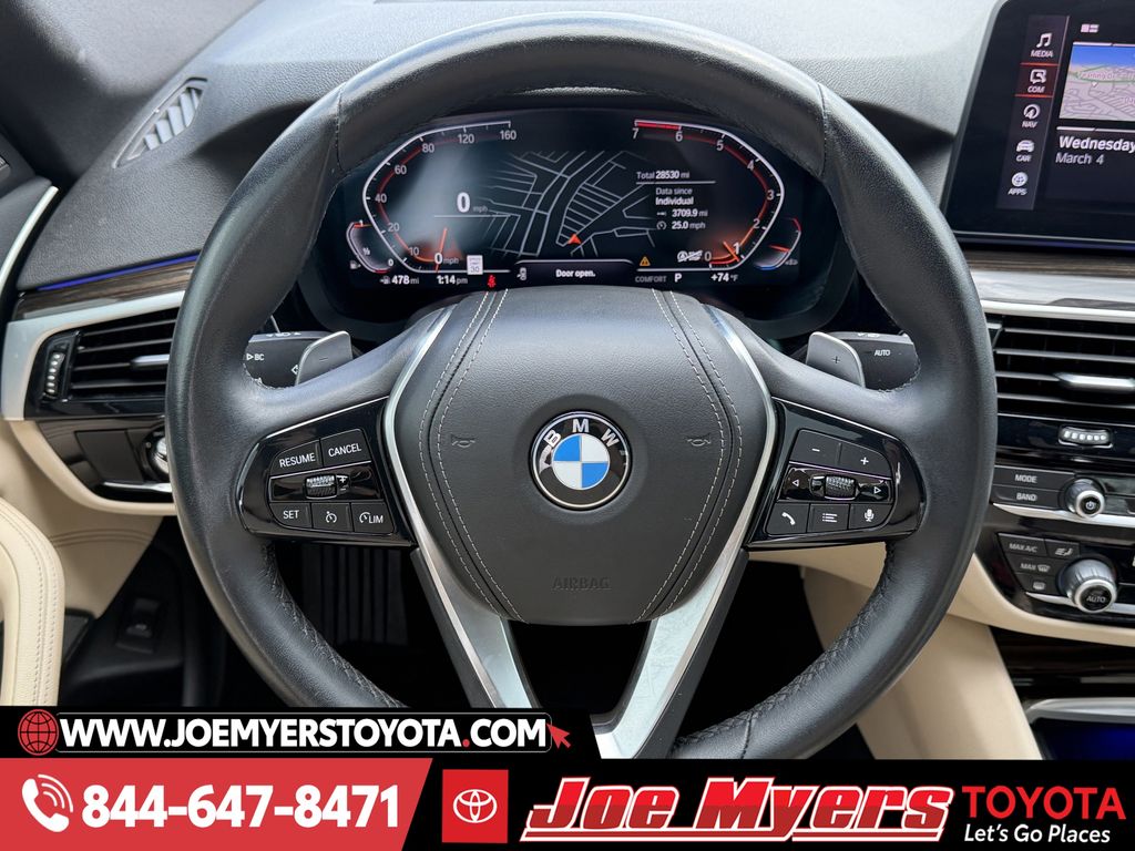 Used 2023 Black Sapphire Metallic BMW 530i image 14