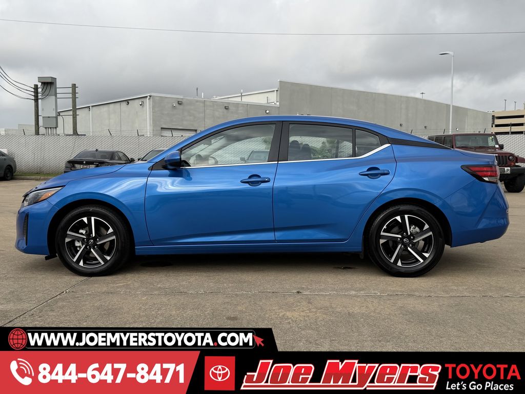 Used 2025 Electric Blue Metallic Nissan SV image 6
