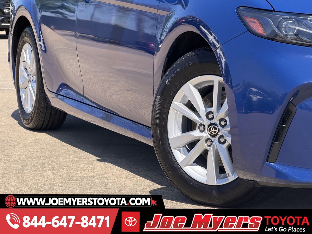 Used 2025 Reservoir Blue Toyota LE image 12