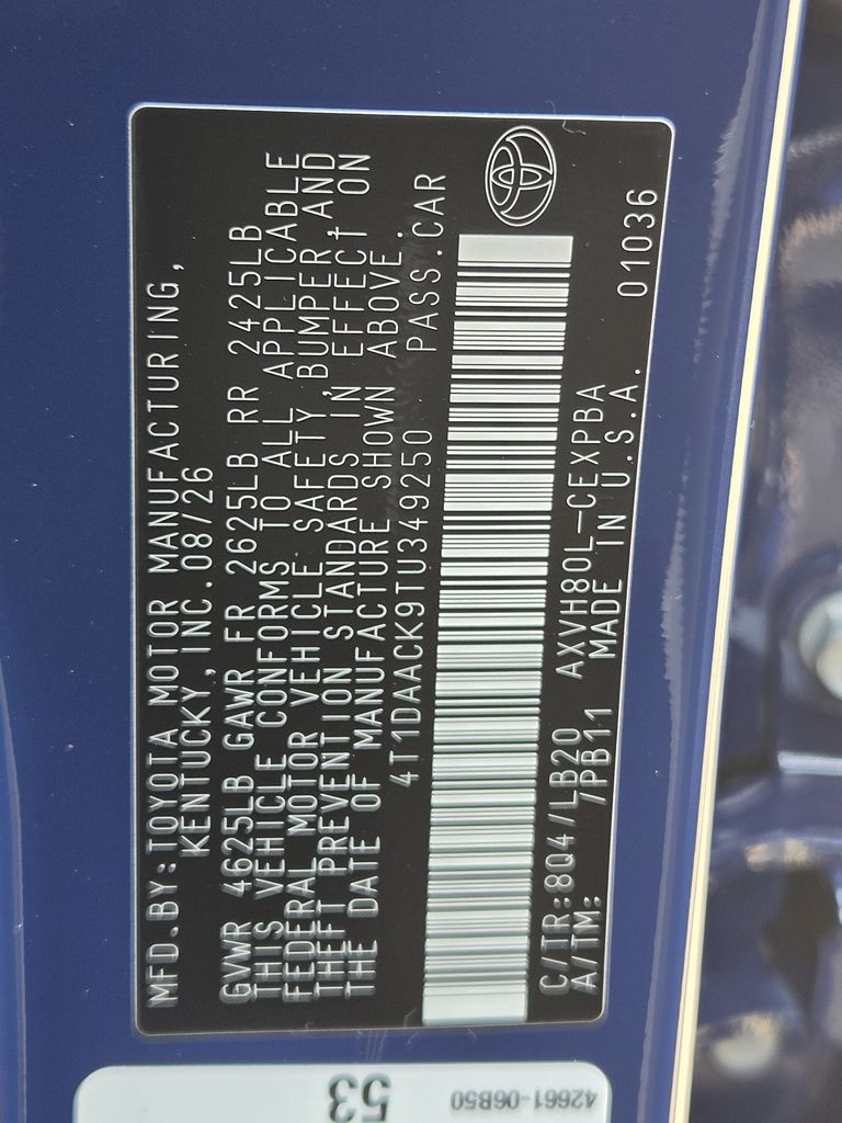 New 2026 Reservoir Blue Toyota XSE image 22