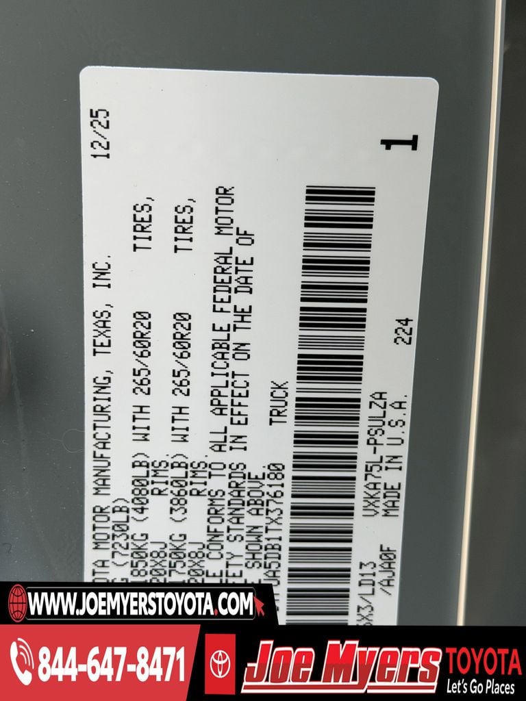 Certified Used 2026 Lunar Rock Toyota Limited image 32