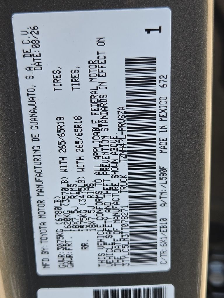 New 2026 Bronze Oxide Toyota Limited image 22