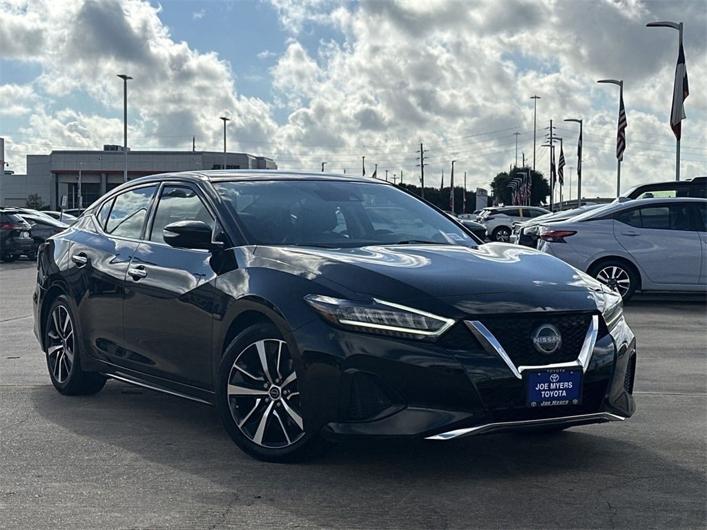 Used 2023 Nissan Maxima SV with VIN 1N4AA6CV0PC511654 for sale in Houston, TX