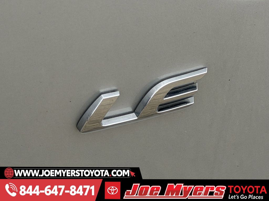 Used 2025 Classic Silver Metallic Toyota LE image 11