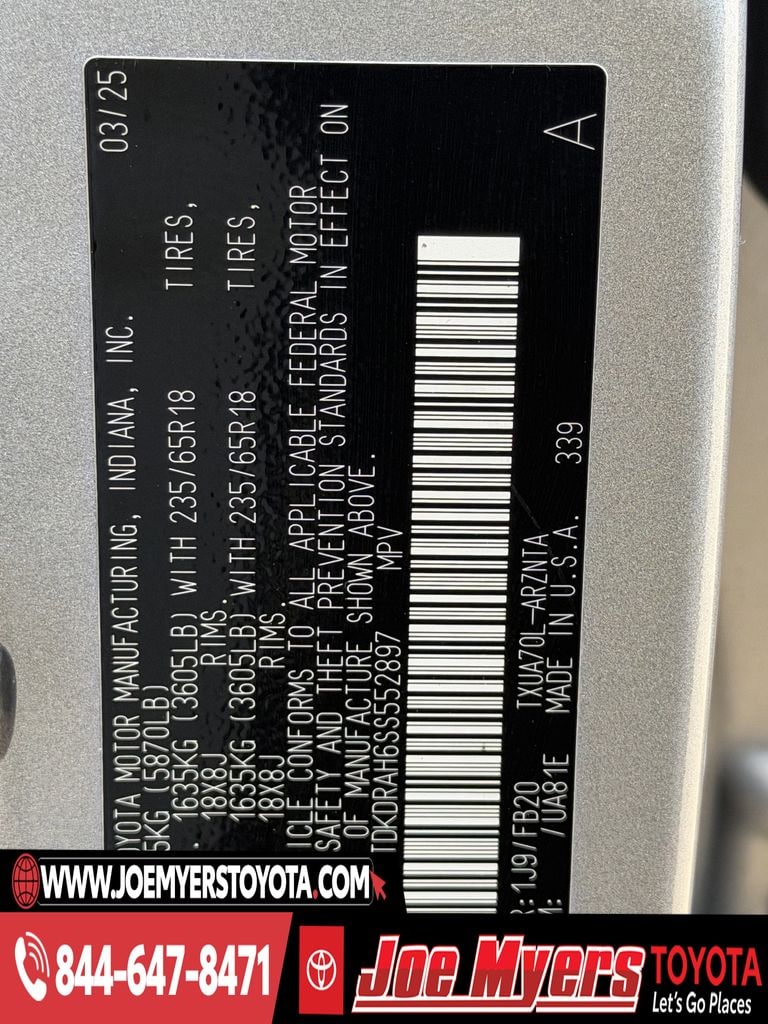 Used 2025 Celestial Silver Metallic Toyota LE image 32