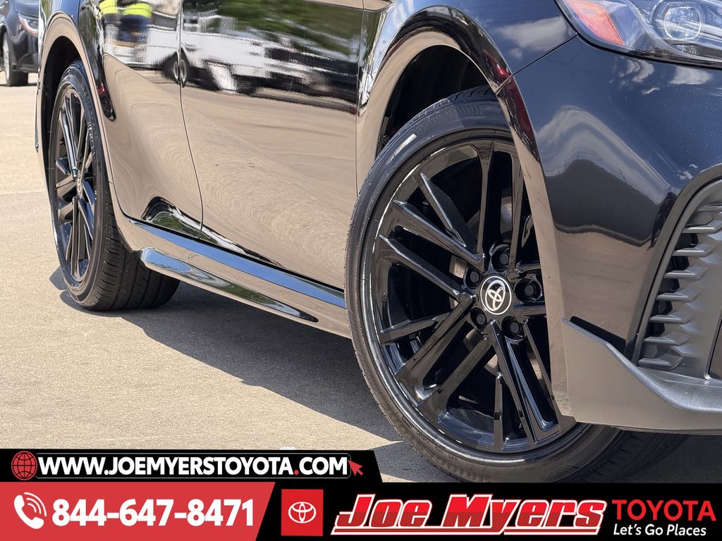 Used 2025 Midnight Black Metallic Toyota SE image 12
