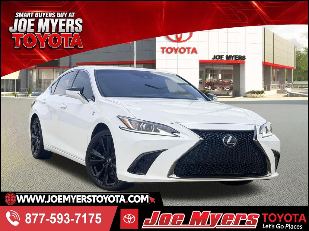 Ultra White 2023 Lexus ES Sedan  8-Speed Automatic