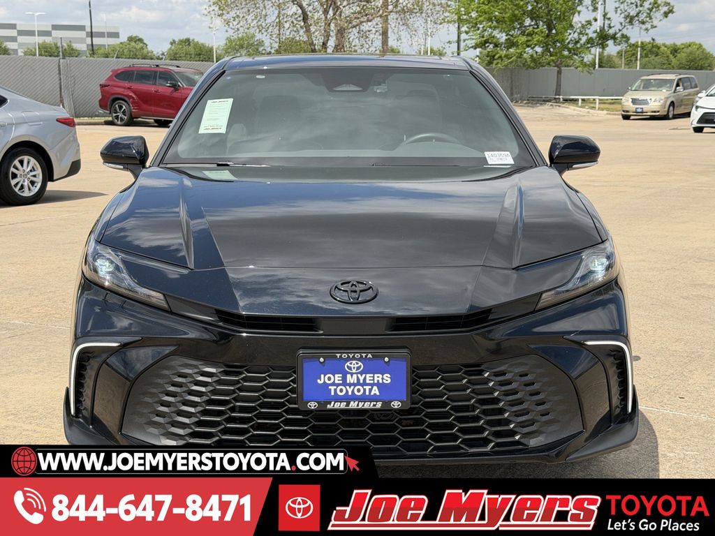 Used 2025 Midnight Black Metallic Toyota SE image 3