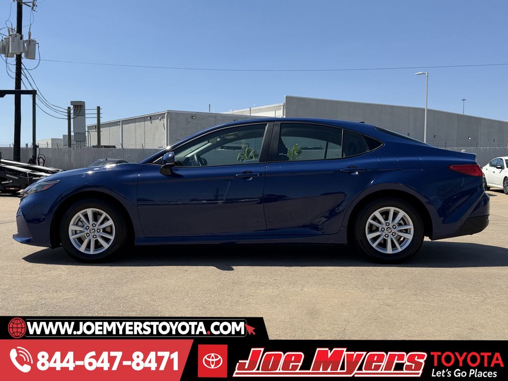 Used 2025 Reservoir Blue Toyota LE image 6