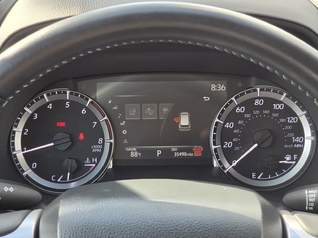 Used 2025 Midnight Black Metallic Toyota LE image 16