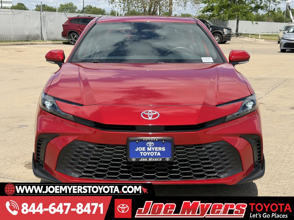 Used 2025 Supersonic Red Toyota SE image 3