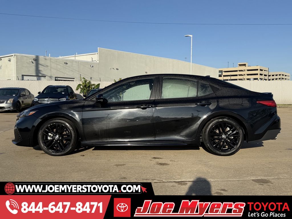 Used 2025 Midnight Black Metallic Toyota SE image 6