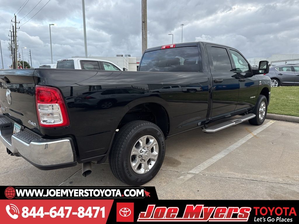 Used 2024 Diamond Black Crystal Pearlcoat Ram Big Horn image 5