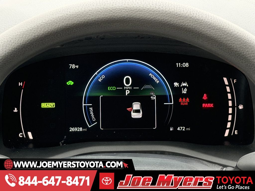 Used 2025 Midnight Black Metallic Toyota LE image 16