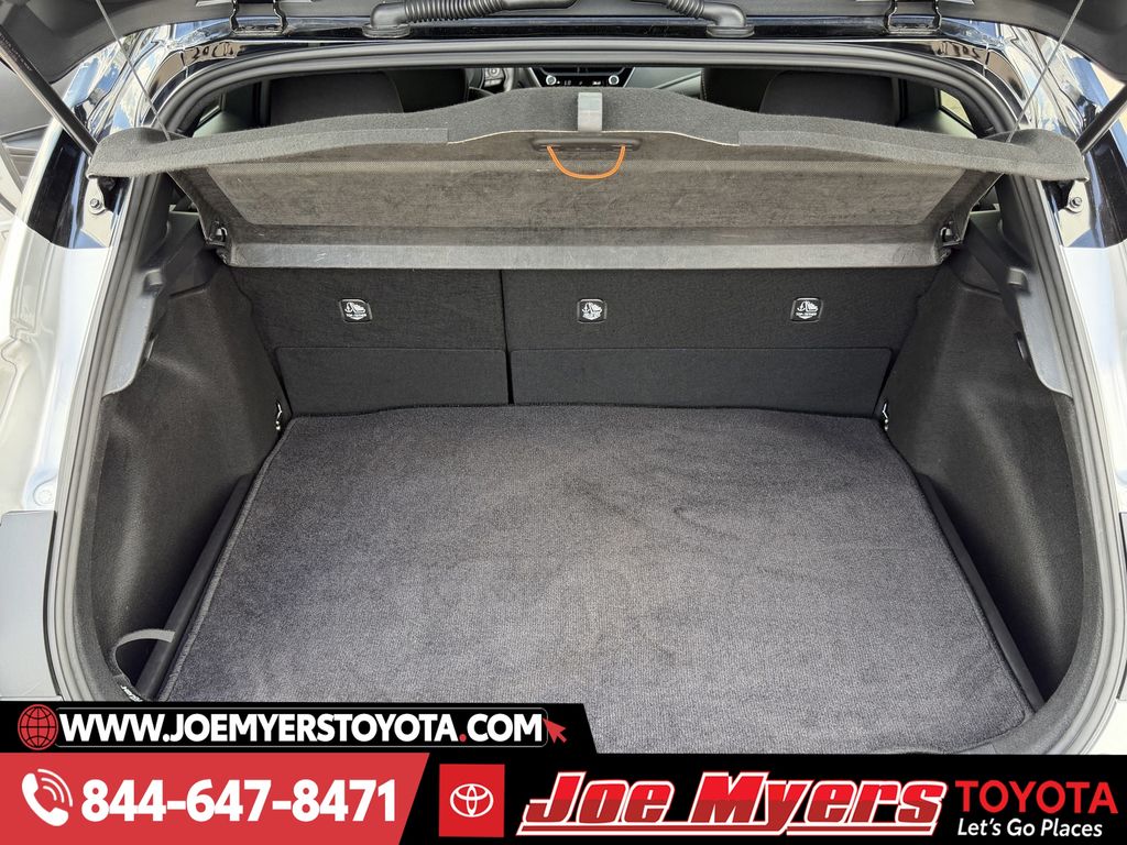 Used 2025 Classic Silver Metallic Midnight Black Metallic Toyota SE image 29