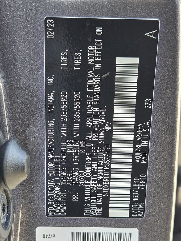 Used 2023 Magnetic Gray Metallic Toyota Limited image 33