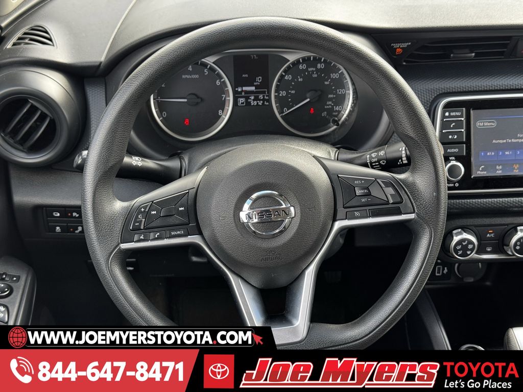 Used 2021 Electric Blue Metallic Nissan S image 14