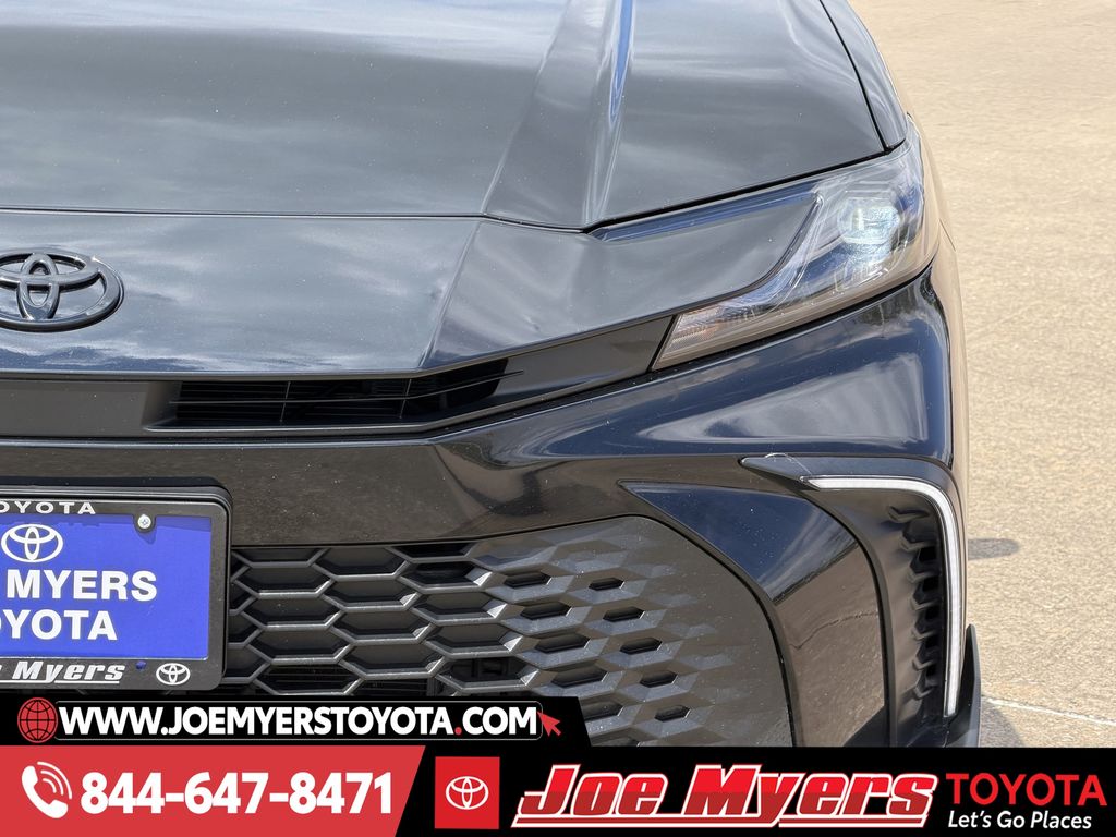 Used 2025 Midnight Black Metallic Toyota SE image 4