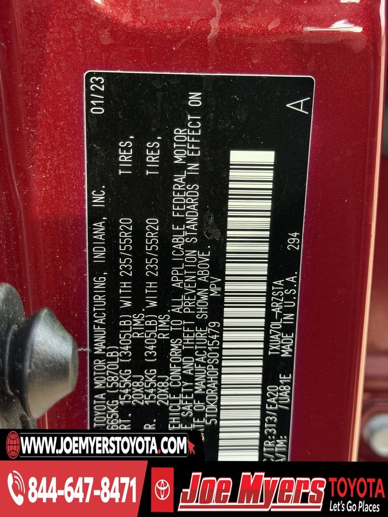 Used 2023 Ruby Flare Pearl Toyota XSE image 33