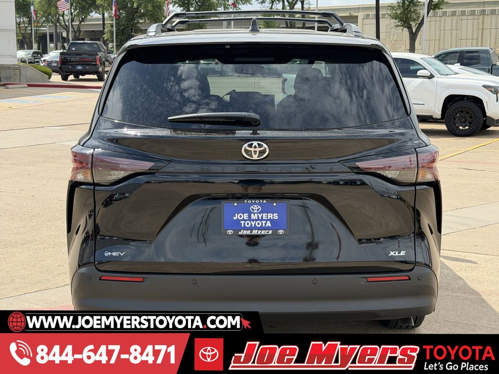 New 2026 Midnight Black Toyota XLE 8 Passenger image 8