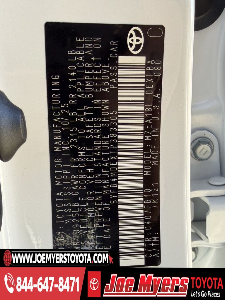 Certified Used 2026 Ice Cap Toyota LE image 30