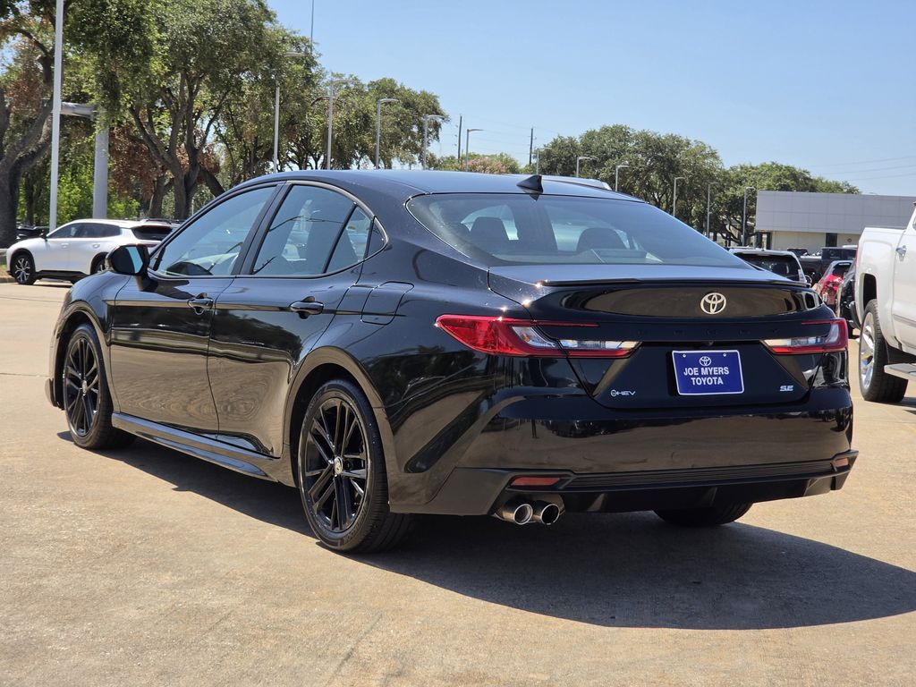 Used 2025 Midnight Black Metallic Toyota SE image 7