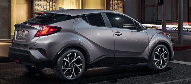 Toyota C-HR side and rear