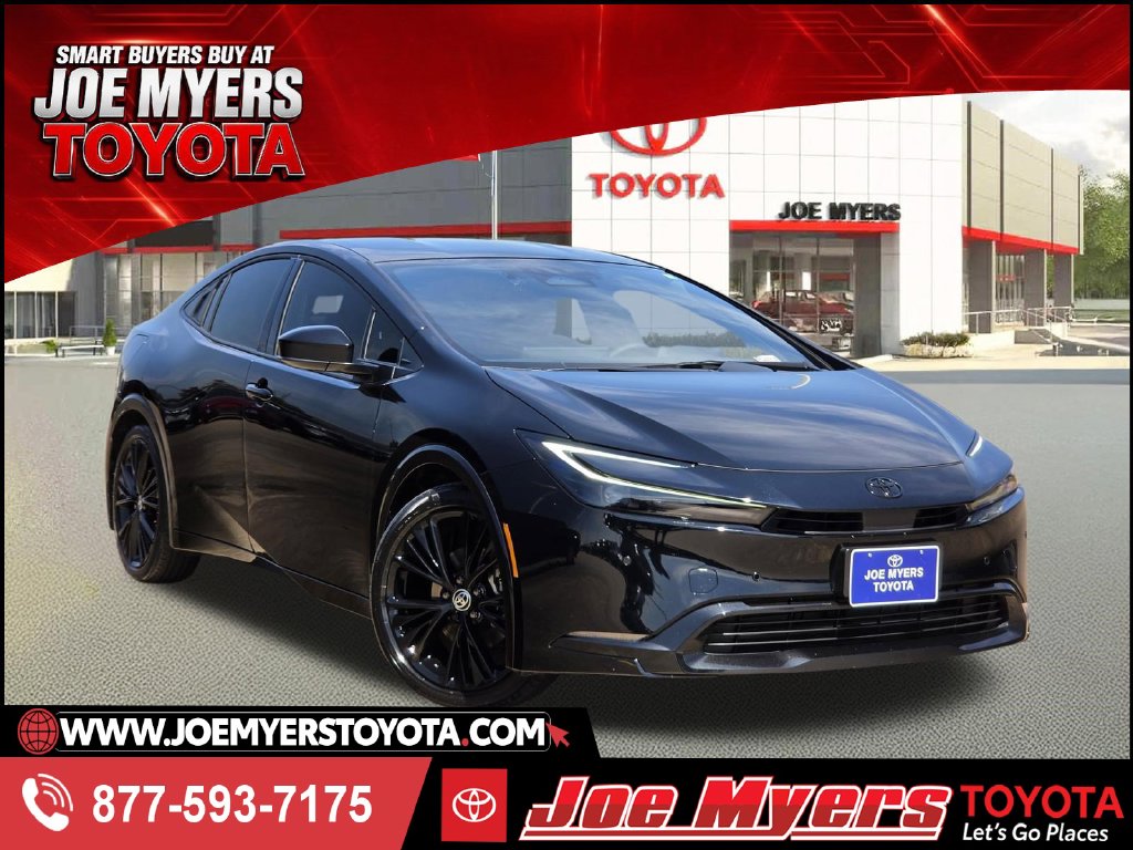 Midnight Black Metallic 2026 Toyota Prius Plug-In Hybrid Hatchback Front-Wheel Drive Continuously Variable Transmission