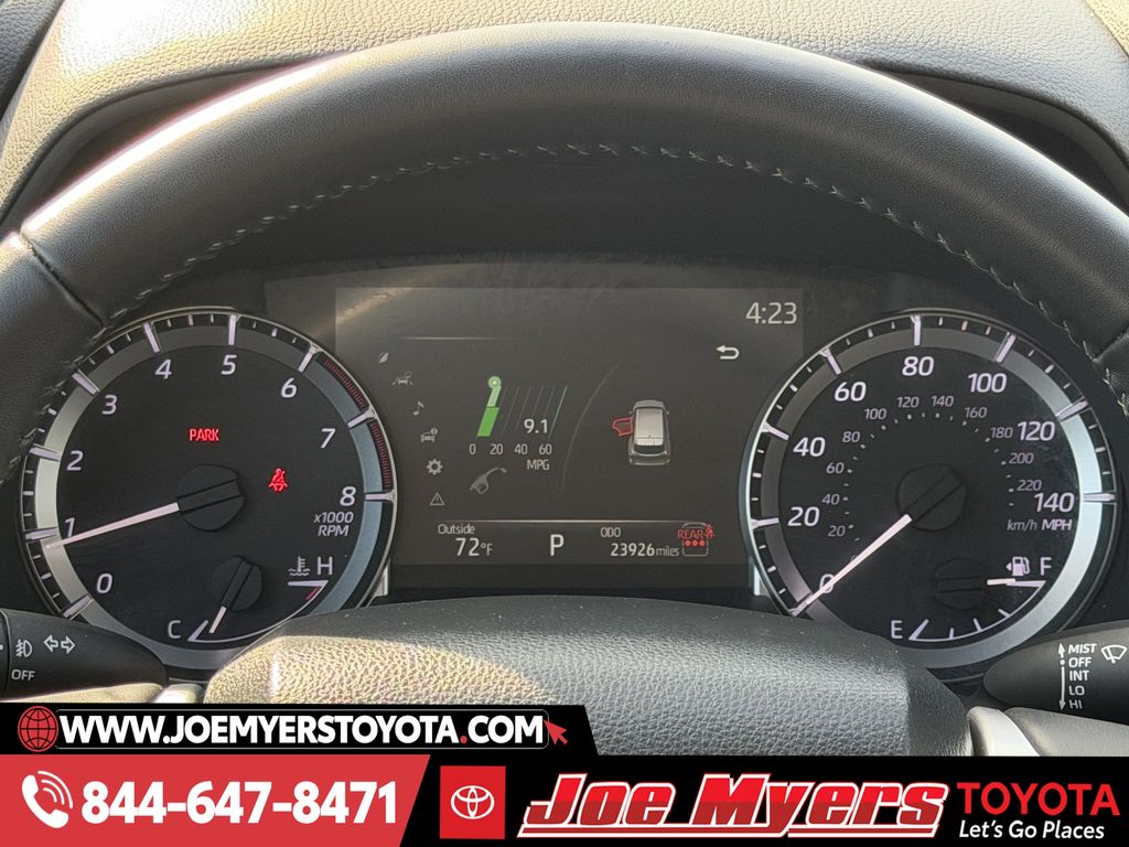 Used 2025 Midnight Black Metallic Toyota LE image 16