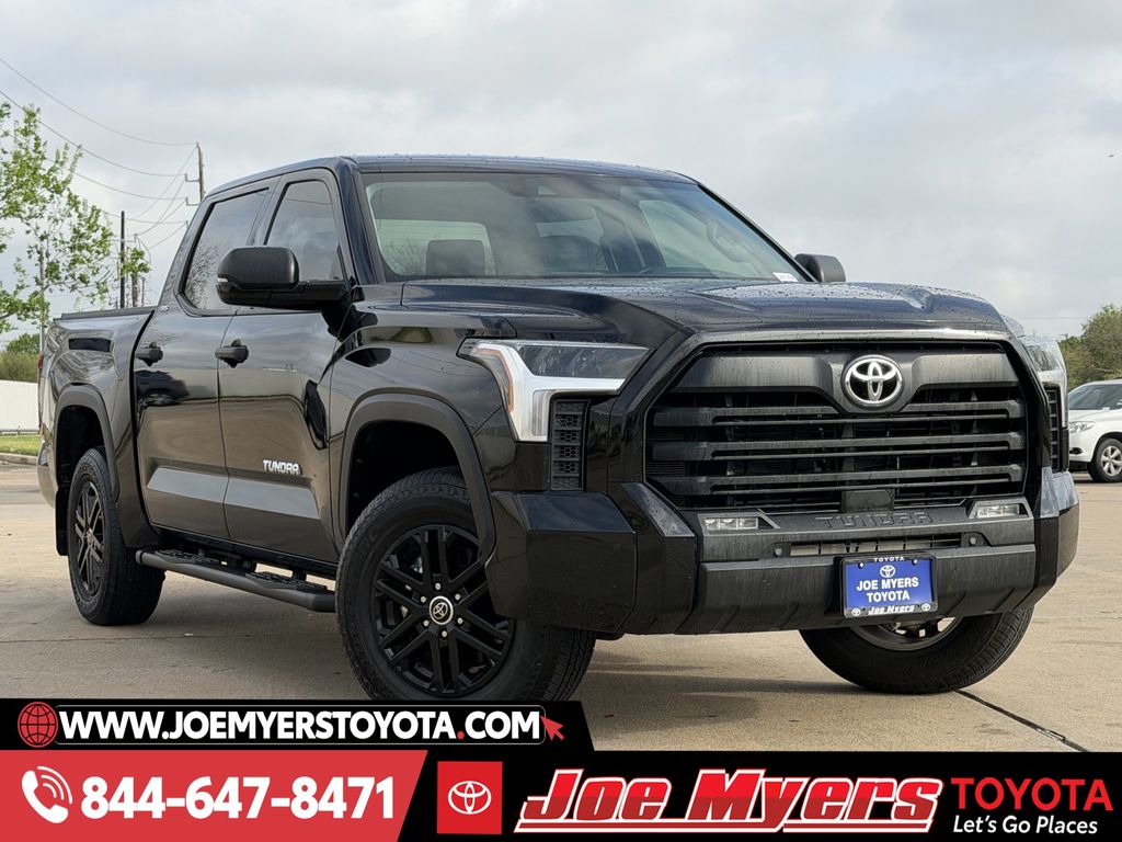 Used 2024 Midnight Black Metallic Toyota SR5 image 2