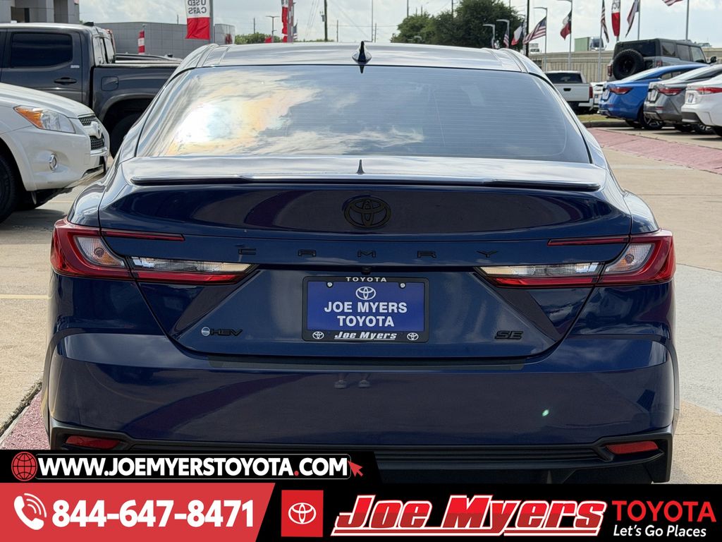 Used 2025 Reservoir Blue Toyota SE image 8