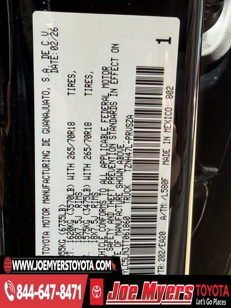 New 2026 Black Toyota TRD Off Road image 22