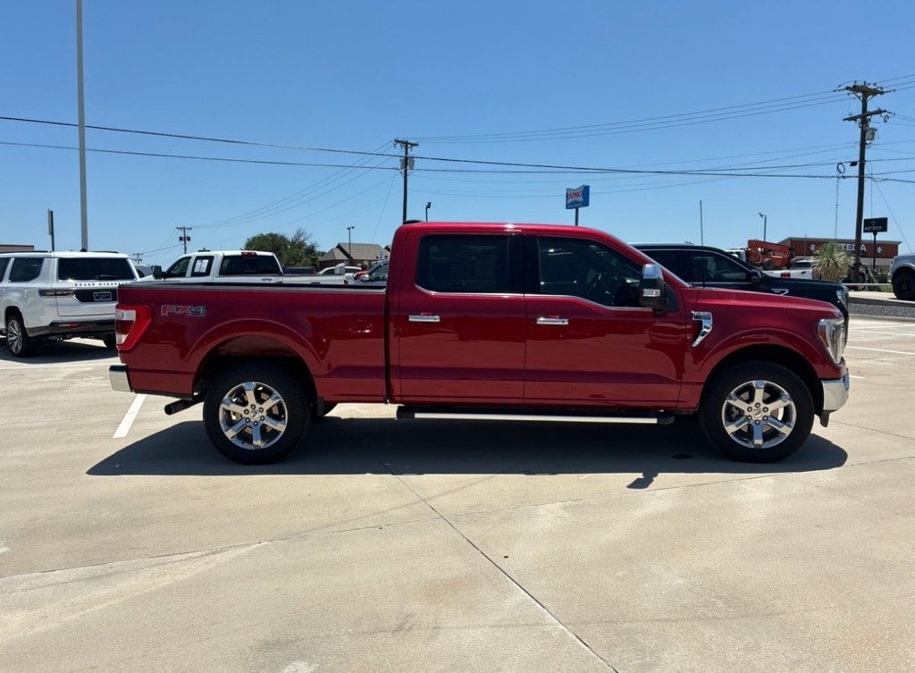 Used 2023 Ford F-150 Lariat with VIN 1FTFW1E8XPFA37285 for sale in Houston, TX