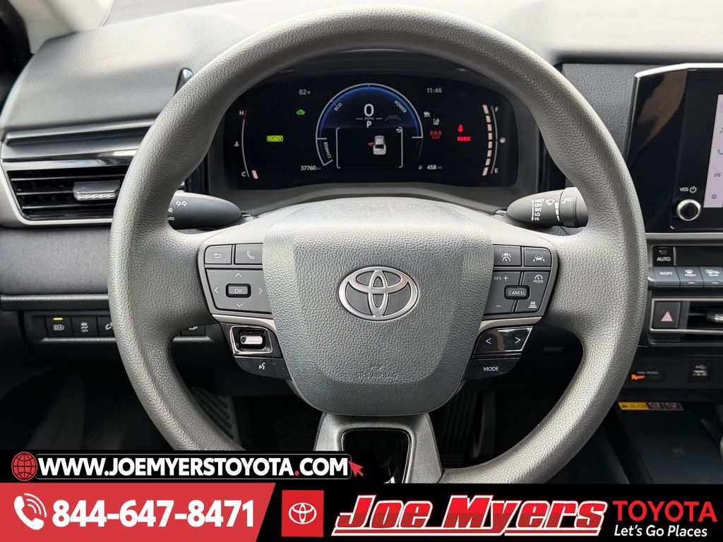 Used 2025 Midnight Black Metallic Toyota LE image 15