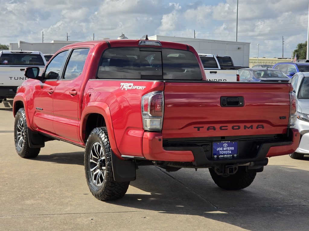 Used 2020 Barcelona Red Metallic Toyota TRD Sport image 7