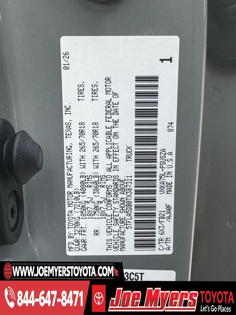 Used 2026 Lunar Rock Toyota SR5 image 31