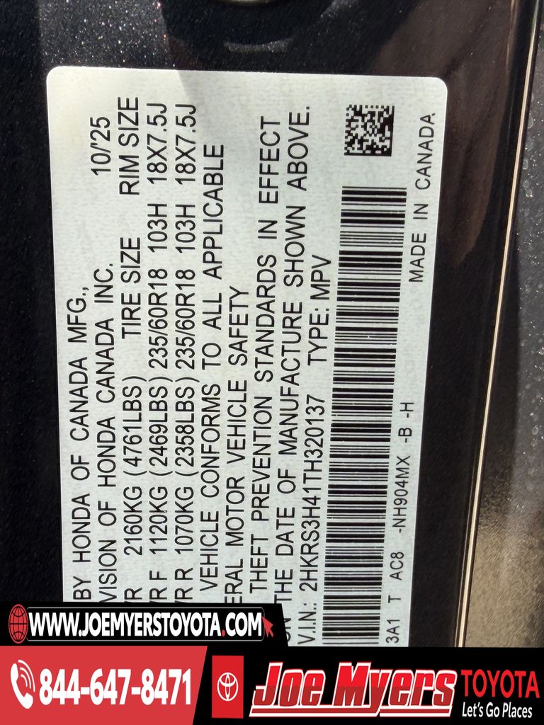 Used 2026 Urban Gray Pearl Honda EX image 31