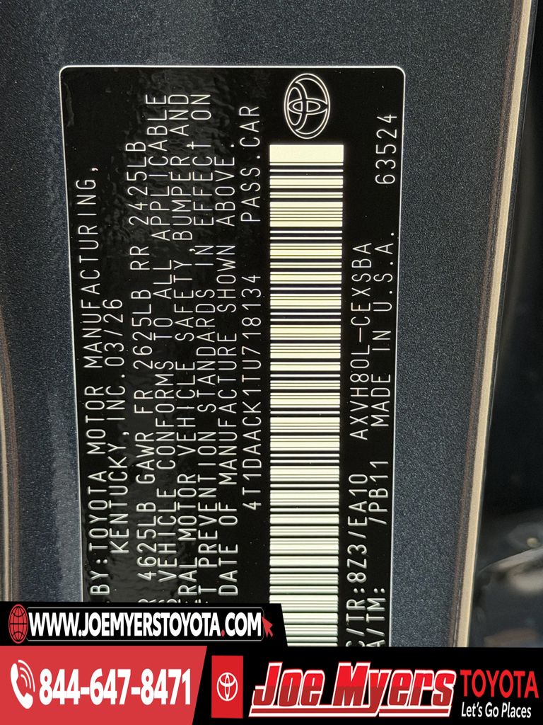 New 2026 Dark Cosmos Toyota SE image 21