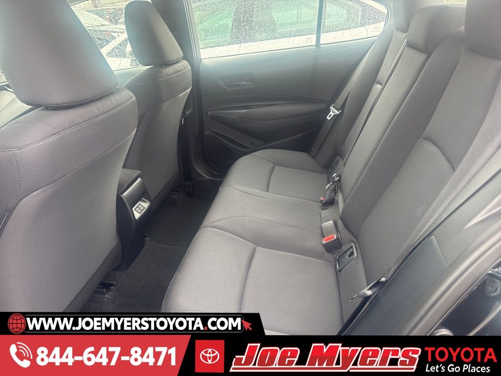 Certified Used 2025 Black Toyota LE image 3