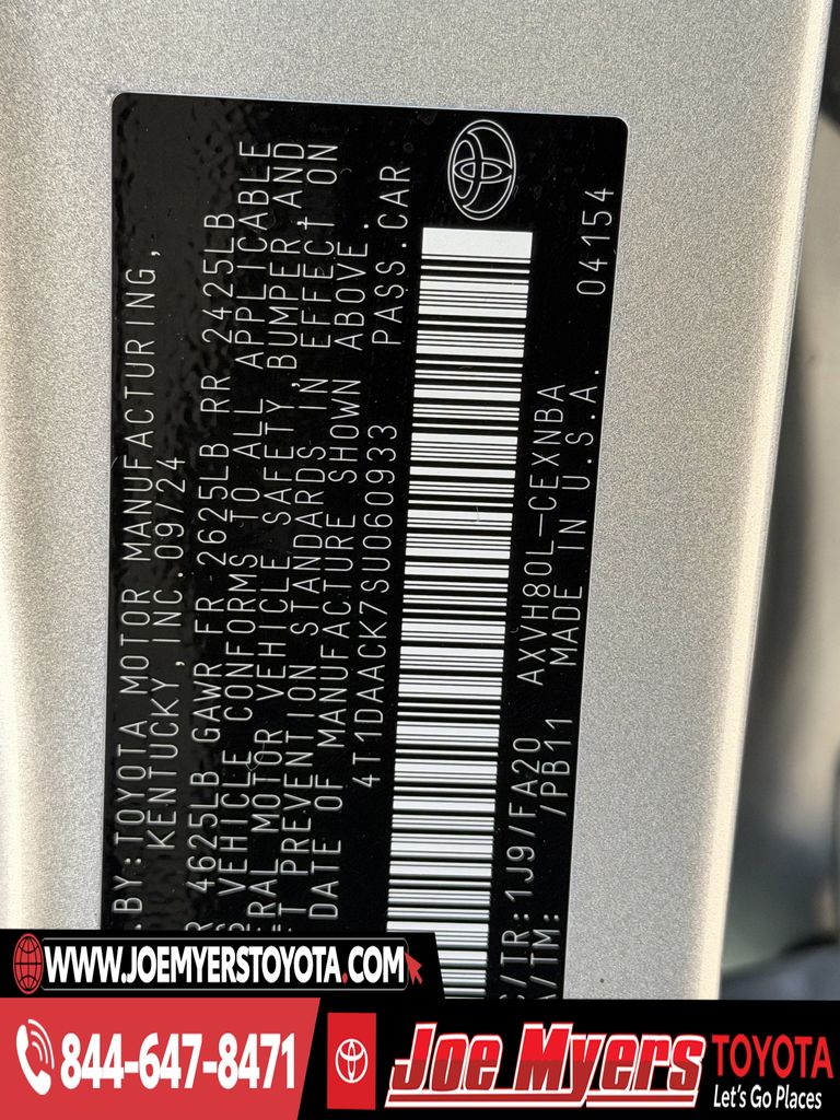 Used 2025 Celestial Silver Metallic Toyota LE image 31