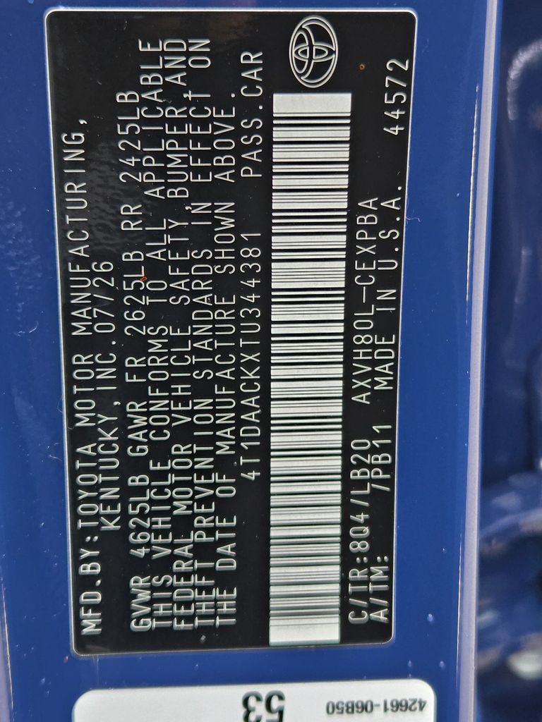 New 2026 Reservoir Blue Toyota XSE image 22