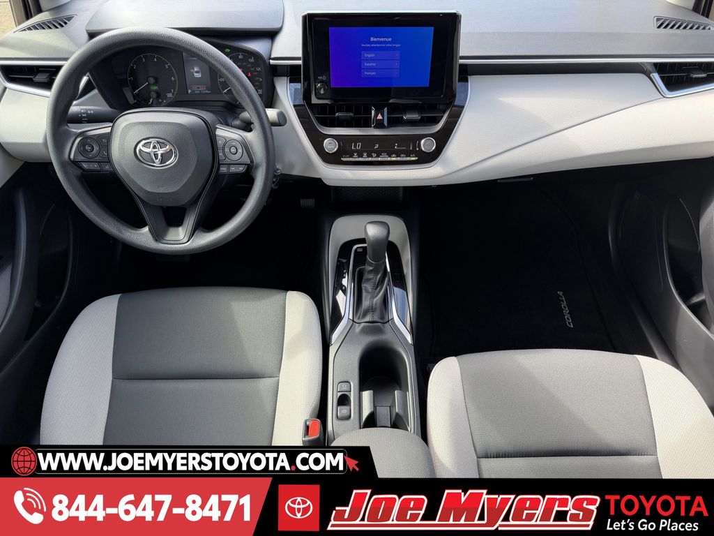 Certified Used 2025 Midnight Black Metallic Toyota LE image 13