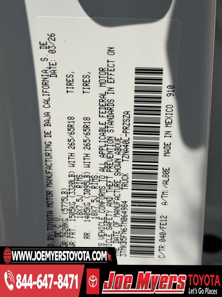 New 2026 Ice Cap Toyota TRD Sport image 21