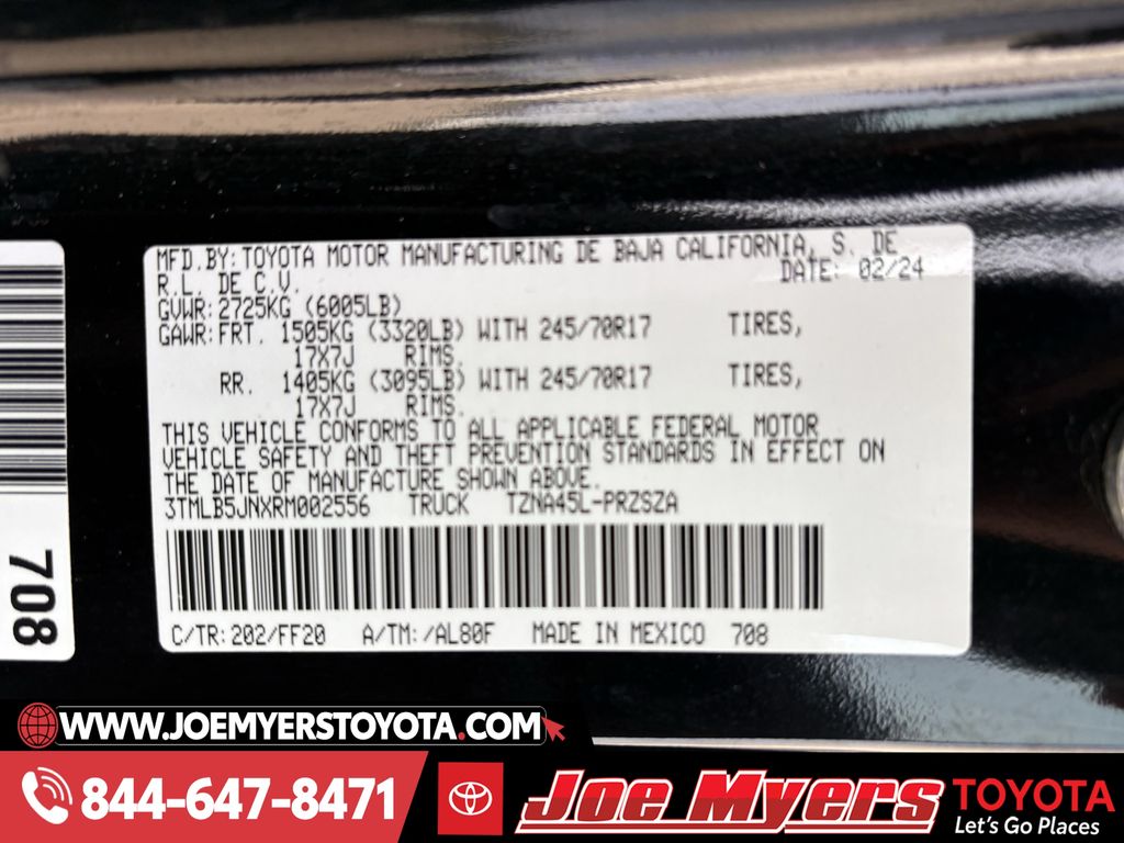 Used 2024 Black Toyota SR5 image 33