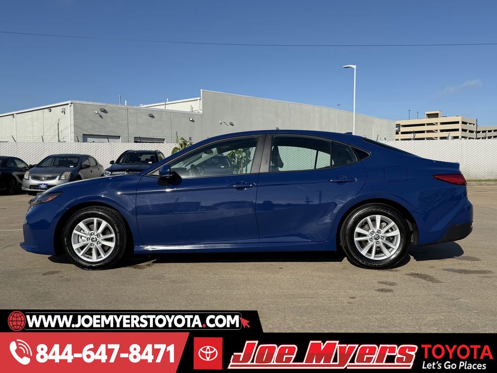 Used 2025 Reservoir Blue Toyota LE image 6