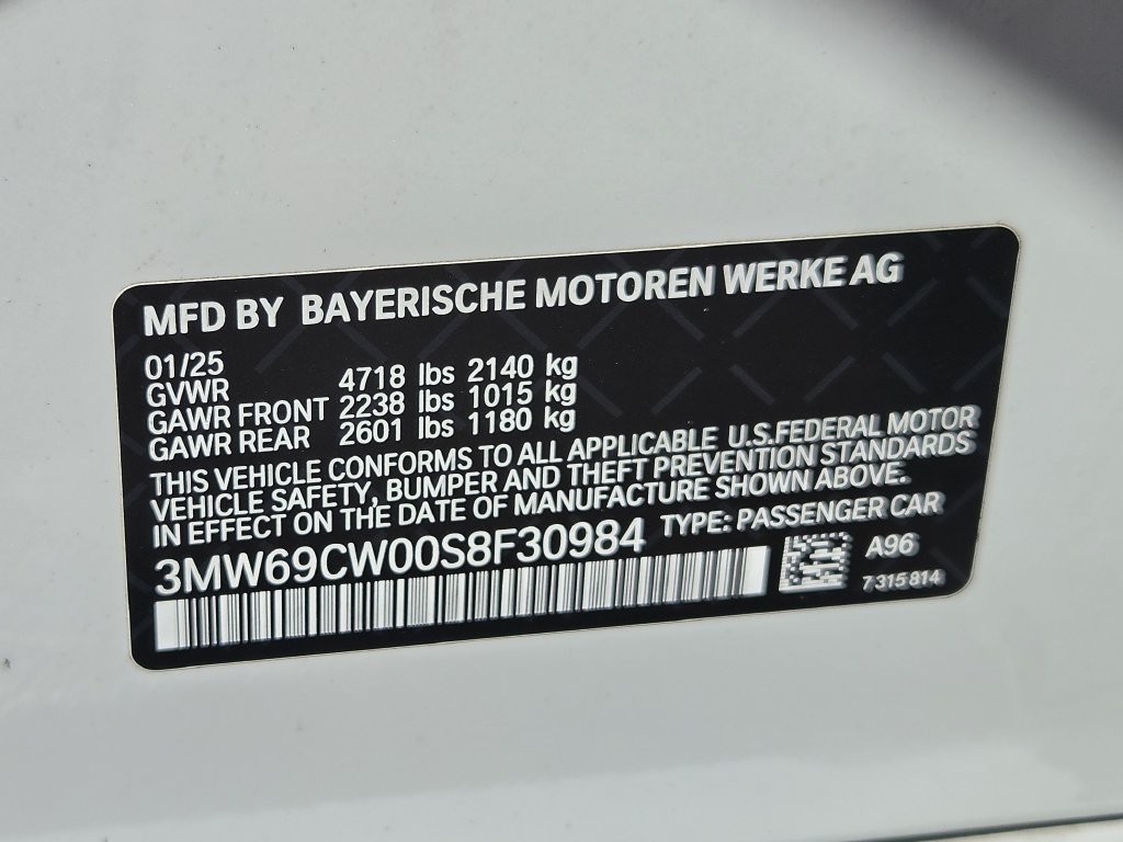 Used 2025 White Metallic BMW 330i image 32