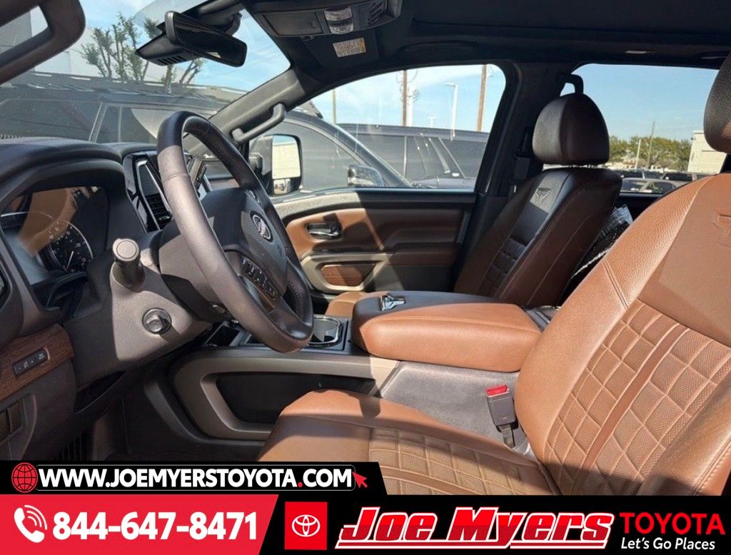 Used 2023 Super Black Nissan Platinum Reserve image 6