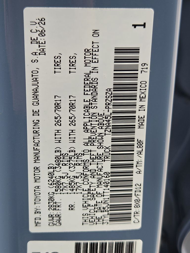 New 2026 Heritage Blue Toyota TRD Off Road image 22
