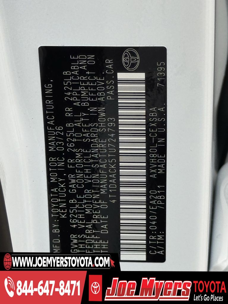 New 2026 Ice Cap Toyota SE image 21